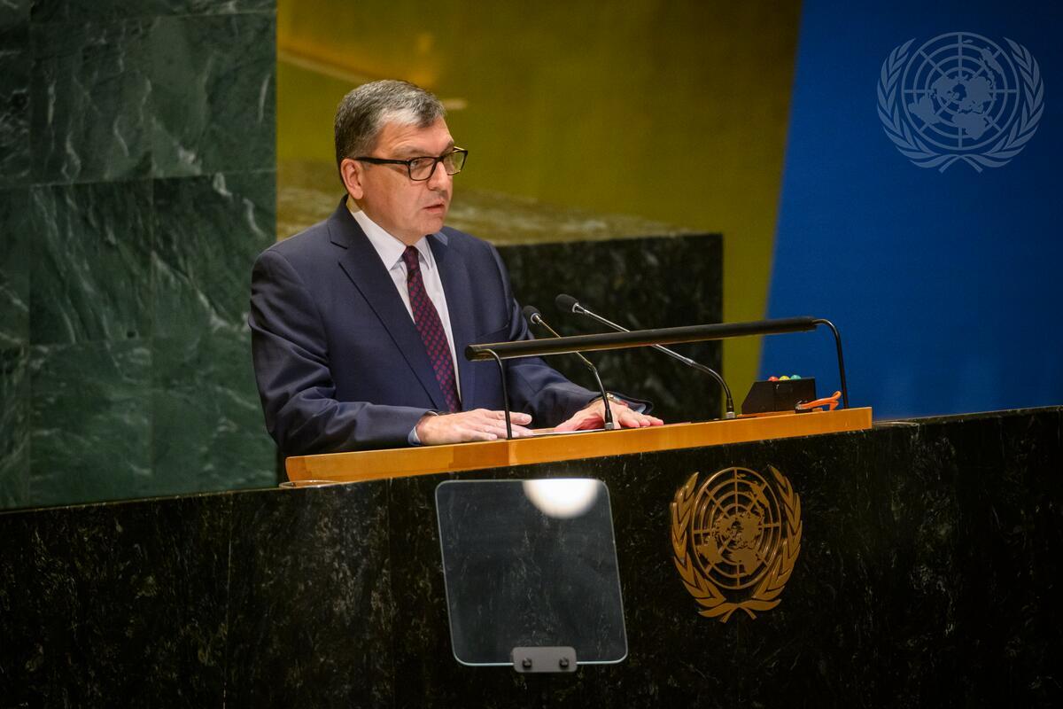 Statement by H.E. Mr. Tofig Musayev Permanent Representative of the Republic of Azerbaijan to the United Nations at the special solemn meeting of the United Nations General Assembly in commemoration of all victims of the Second World War Xeber basligi